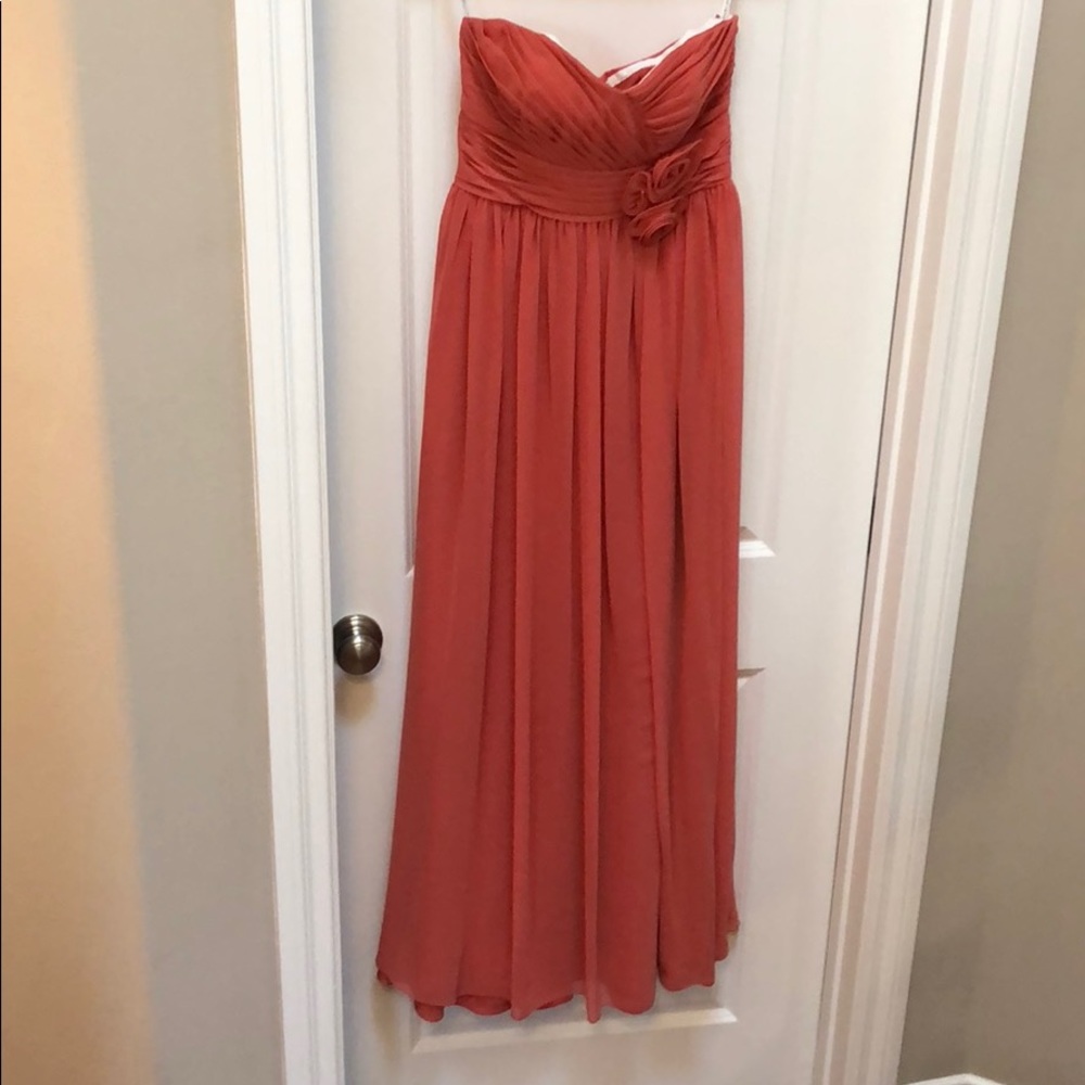 Bari Jay Coral gown